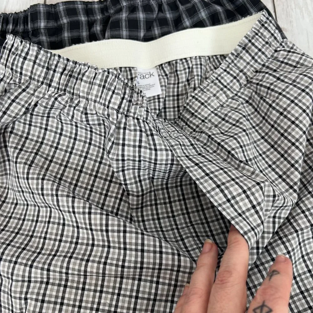 Nordstrom Men's Plaid Boxer 3 Pack NEW Size Small NWOT